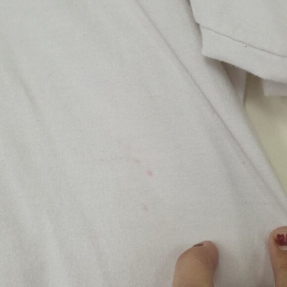 Vtg Y2K Coogi TShirt Mens XL White Blue Embroidered 90s Streetwear 2000s - Picture 5 of 10